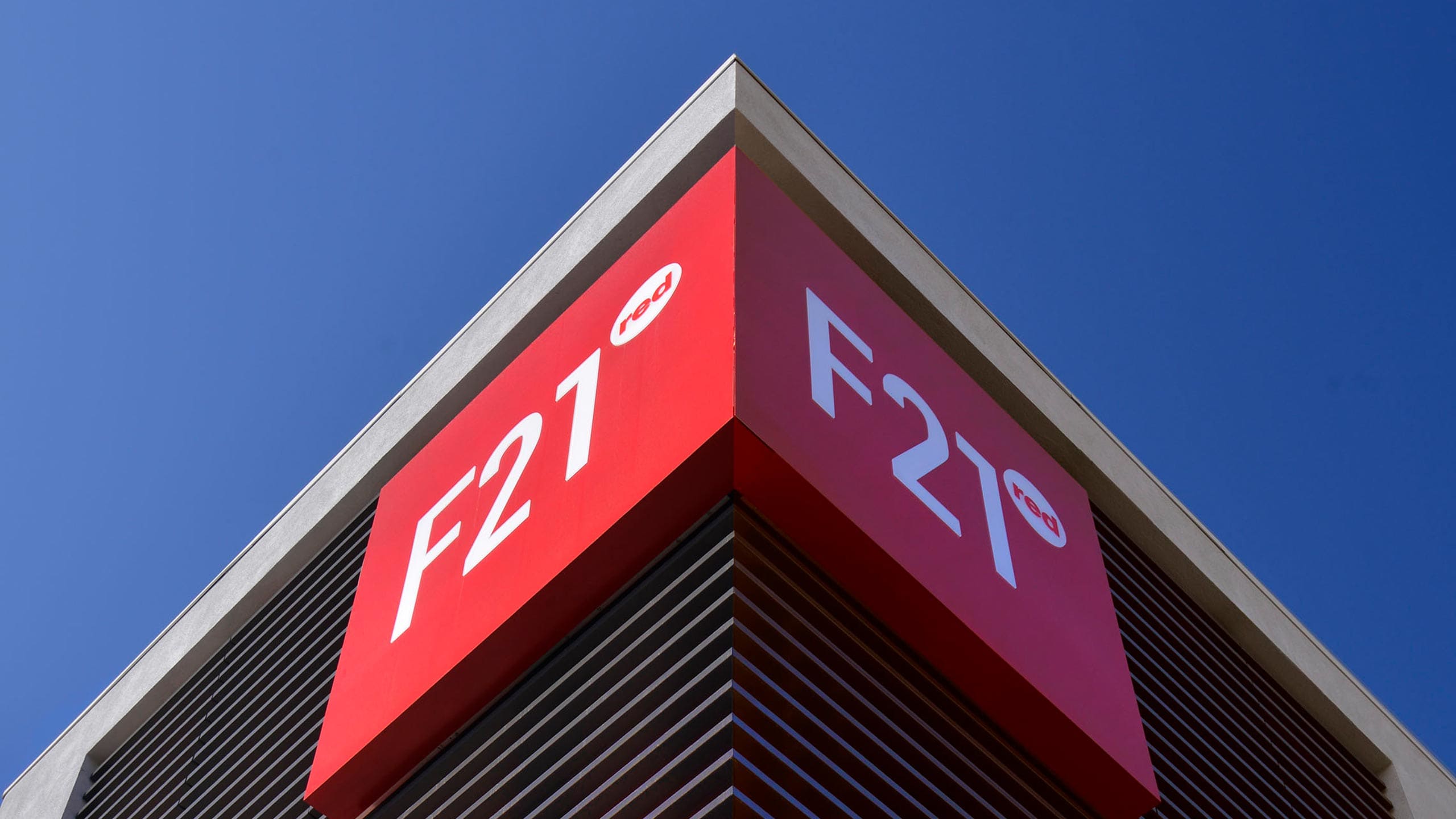 Red Forever 21 Logo - Forever 21 Red
