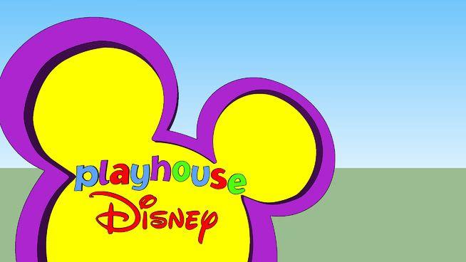 Old Playhouse Disney Logo - Playhouse Disney Logo | 3D Warehouse