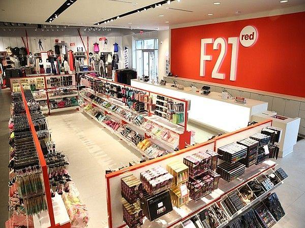 Red Forever 21 Logo - Forever 21 Opening Three New F21 Red Stores | California Apparel News