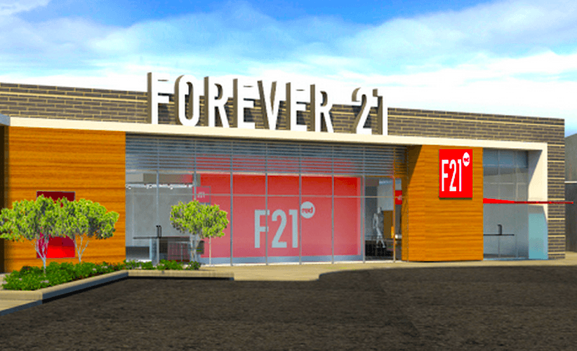 Red Forever 21 Logo - Forever 21 to Open F21 Red in Canada