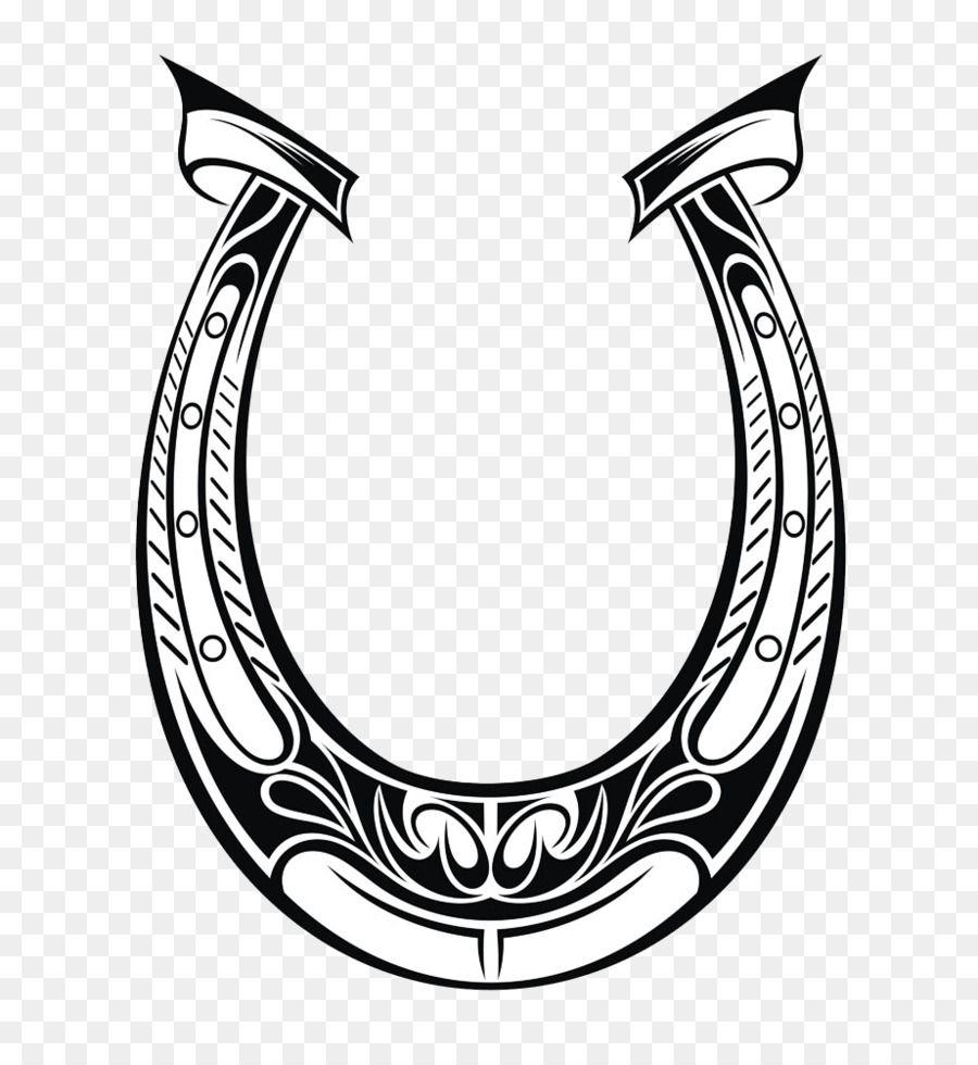 White Horseshoe Logo - Horseshoe Clip art - Horseshoe logo image png download - 922*1000 ...