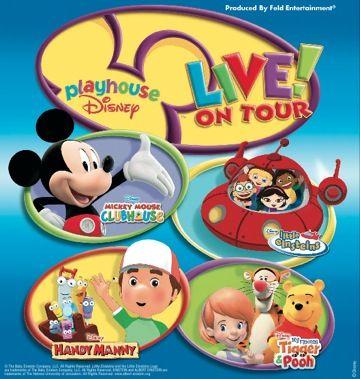 Old Playhouse Disney Logo - Stacey says Playhouse Disney Live WINNERS!