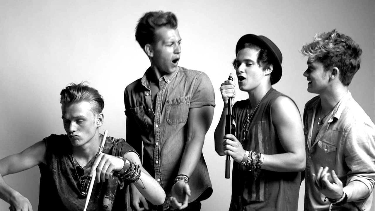 The Vamps Black and White Logo - The Vamps x Slow Mo Promo - YouTube