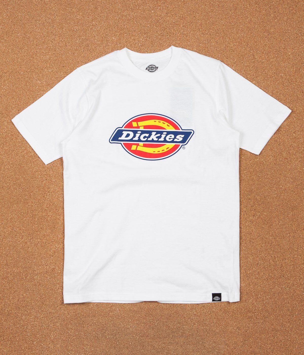 White Horseshoe Logo - Dickies Horseshoe T-Shirt - White | Flatspot