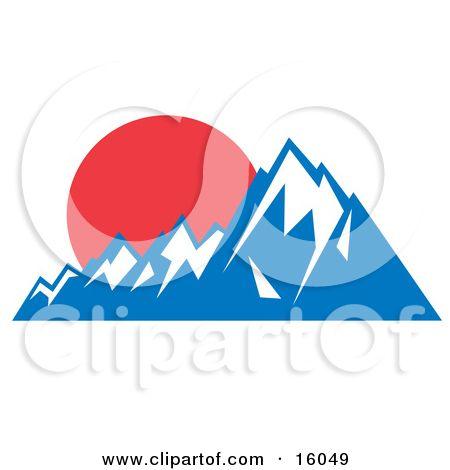 Sunset Mountain Logo - Sunset Clipart logo Clipart on Dumielauxepices.net