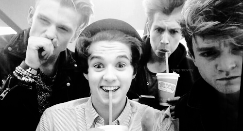 The Vamps Black and White Logo - The Vamps image Selfie wallpaper and background photo