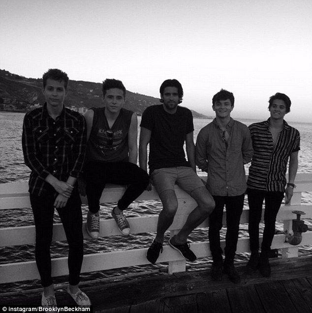 The Vamps Black and White Logo - Brooklyn Beckham stars in The Vamps' Wake Up music video showing his ...