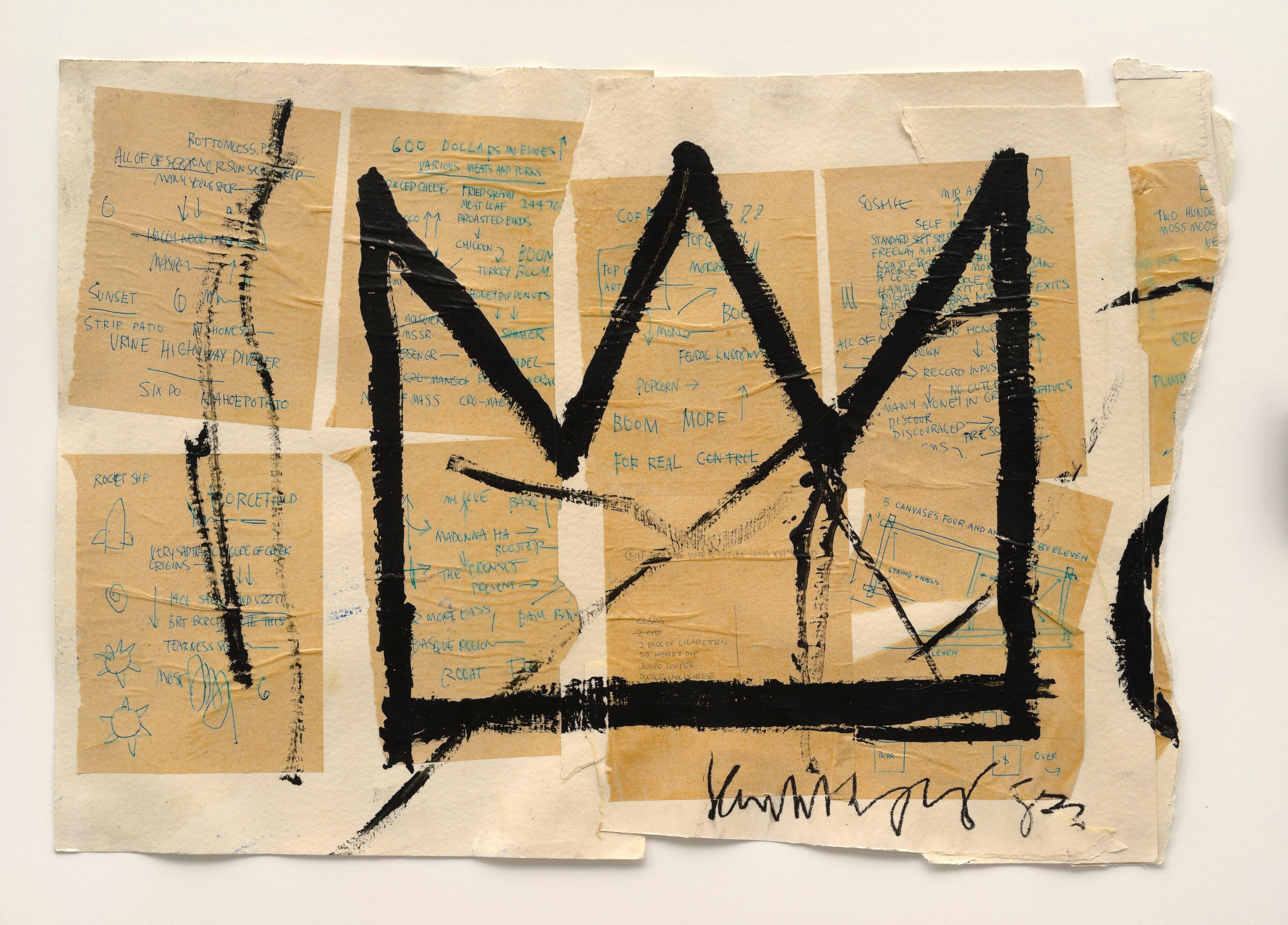 New York Crown Logo - Celebrating The Birthday And Legacy Of Jean Michel Basquiat