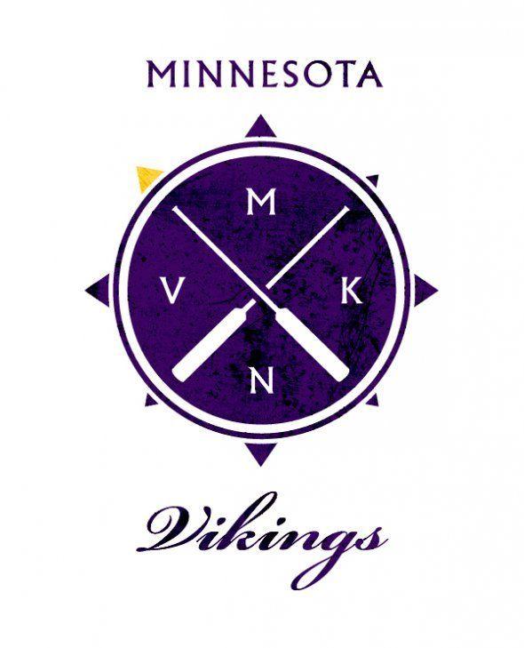 Purple Viking Logo - Minnesota Vikings compass. Go Team Go!. Vikings