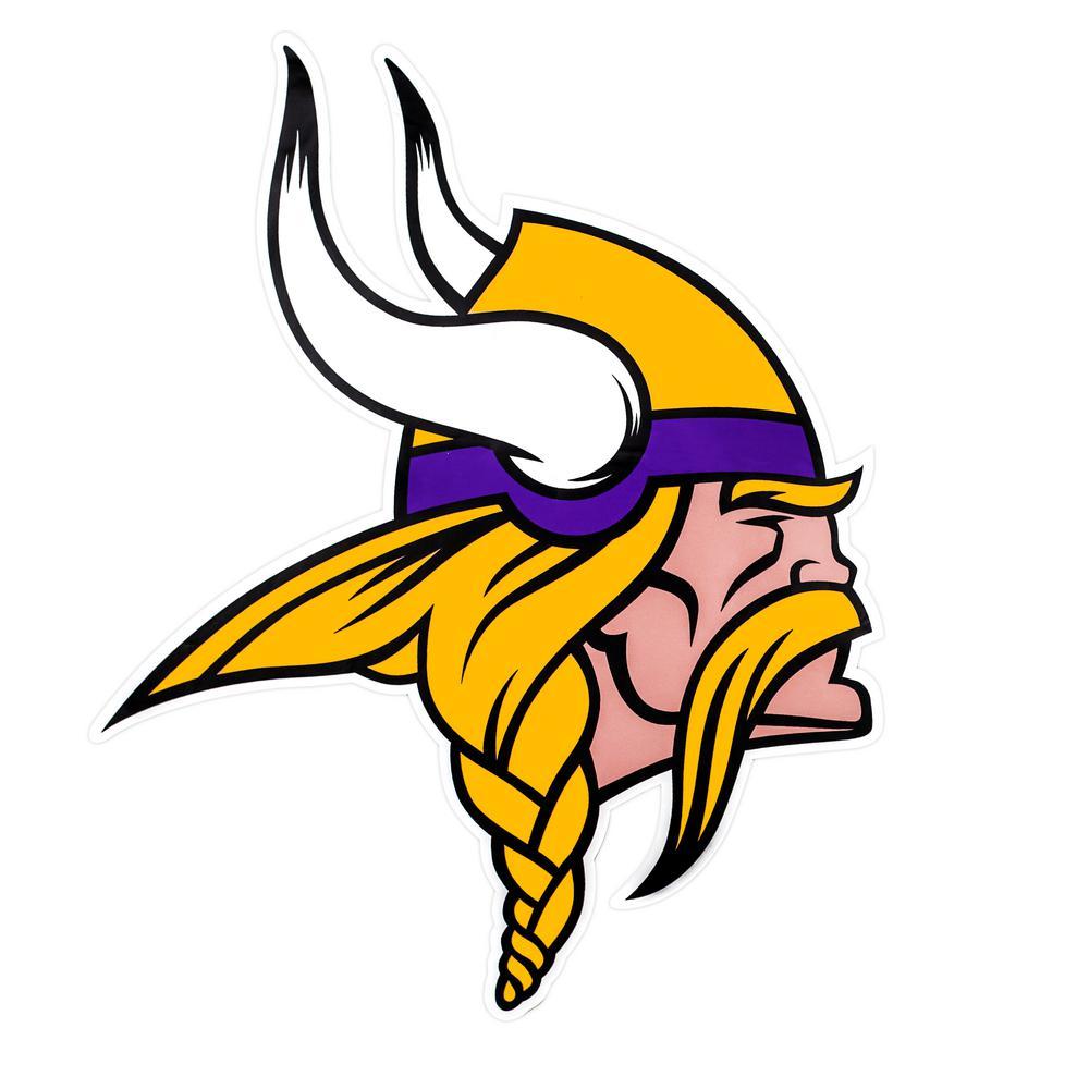 Purple Viking Logo - NFL Minnesota Vikings Outdoor Logo Graphic- Small. Products