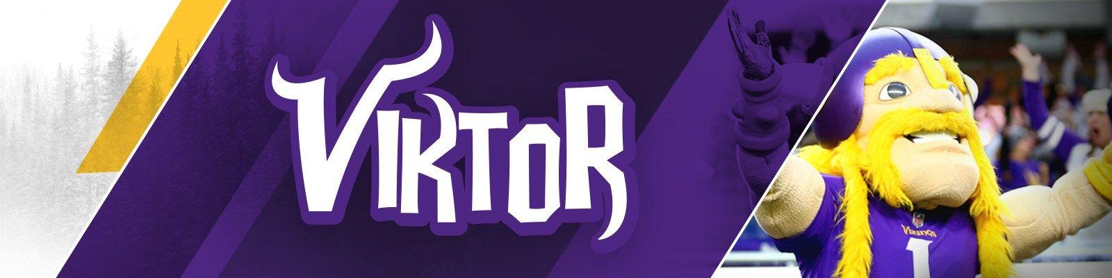 Purple Viking Logo - Viktor the Viking Bio
