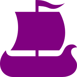 Purple Viking Logo - Free Purple Viking Ship Icon - Download Purple Viking Ship Icon