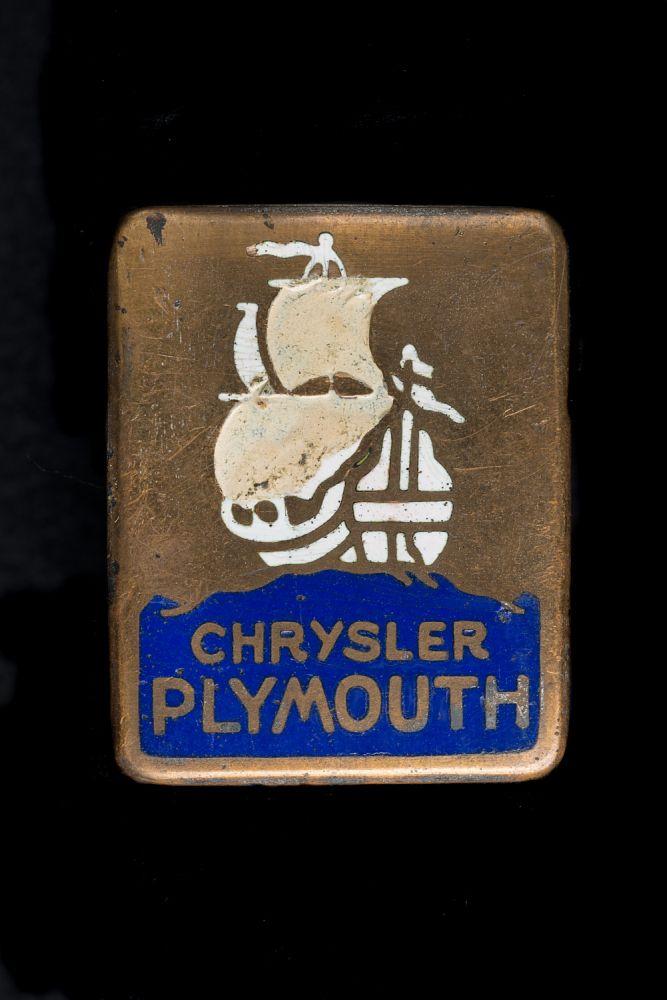 Chrysler Plymouth Logo - Chrysler Plymouth Radiator Emblem | National Museum of American History