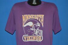 Purple Viking Logo - Vikings NFL Vintage Purple Viking Logo Shirt Mens 3xl