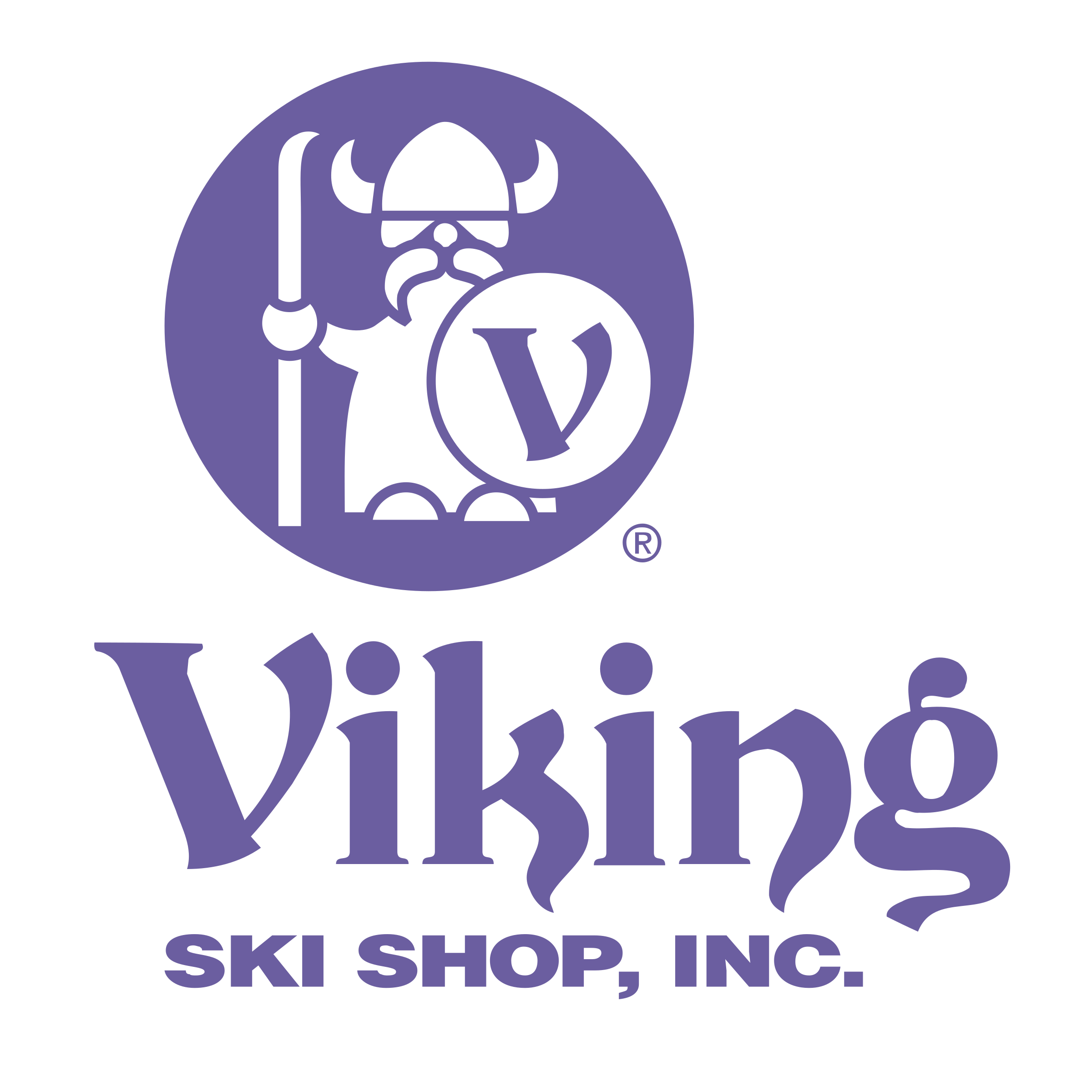 Purple Viking Logo - Viking Logo PNG Transparent & SVG Vector - Freebie Supply