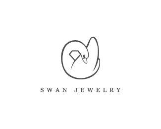 Logos with a Swan Logo - Swan Jewelry Designed by LGDesign | BrandCrowd