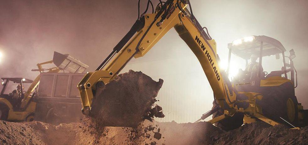 New Holland Excavator Logo - homepage