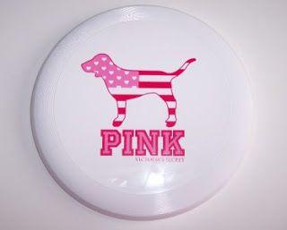 Pink Dog Logo - tattoo super: Victoria's Secret Pink Dog Frisbee Toy