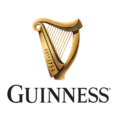 Draft Beer Harp Logo - Guinness. James's Gate, Dublin