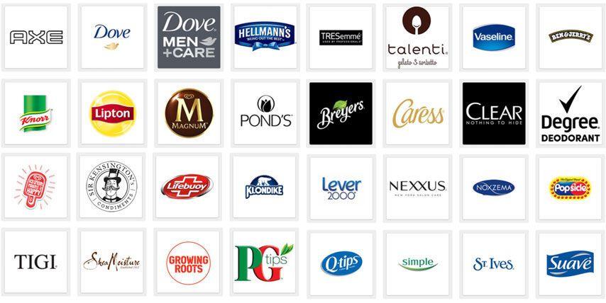 Unilever Brand Logo - About Unilever