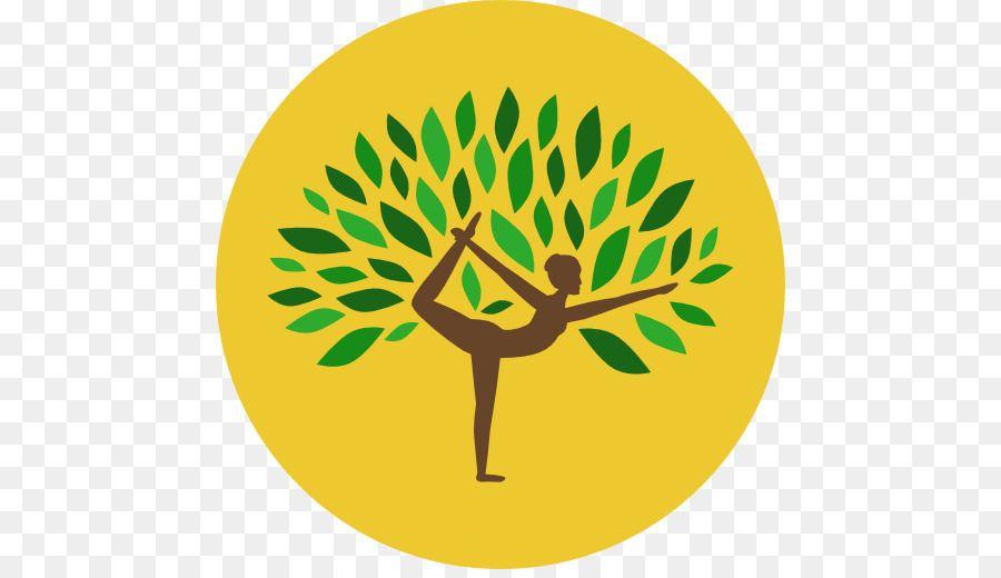 Yellow Tree in Circle Logo - Yoga MPG - MonPetitProno ⚽ - Holistic Healing png download - 512 ...