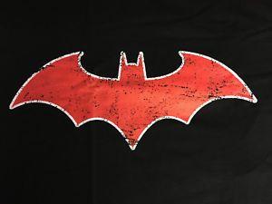 Red Bat Symbol On Logo - Batman Logo ( Bat Family, Jason Todd, New 52 ) DC Comics