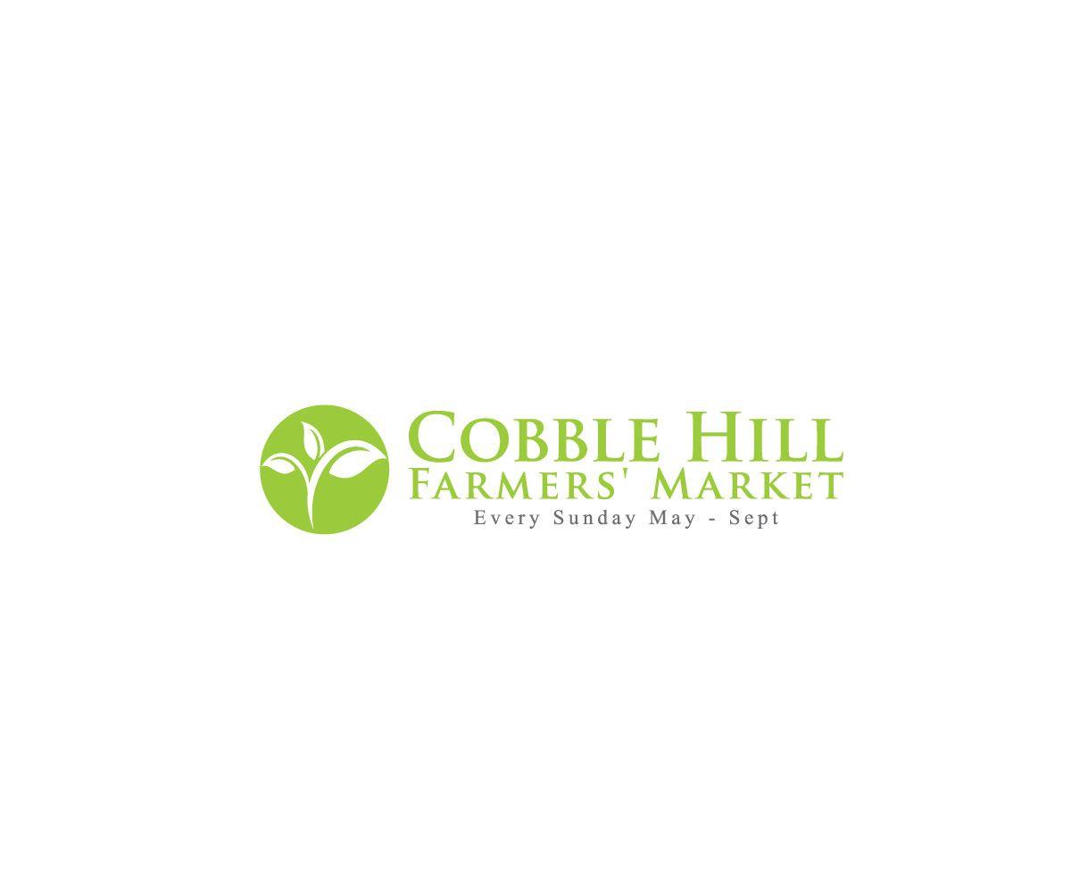 Tree in a Yellow Circle Logo - Modern, Bold, Building Logo Design for Cobble Hill Farmers' Market ...