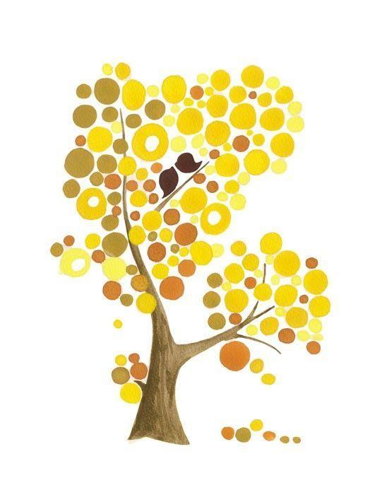 Yellow Tree in Circle Logo - Related image. HOUSTON HEALTHCARE PROJECT in 2019