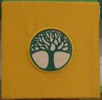 Tree in a Yellow Circle Logo - Lutheran Church of Honolulu | Green Paraments (“Tree of Life”)—Altar ...