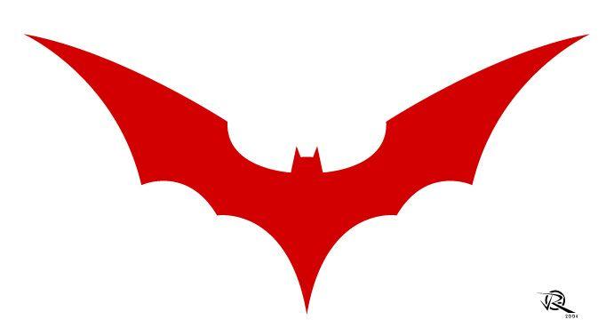 Red Bat Symbol On Logo - Free Batman Symbol Outline, Download Free Clip Art, Free Clip Art