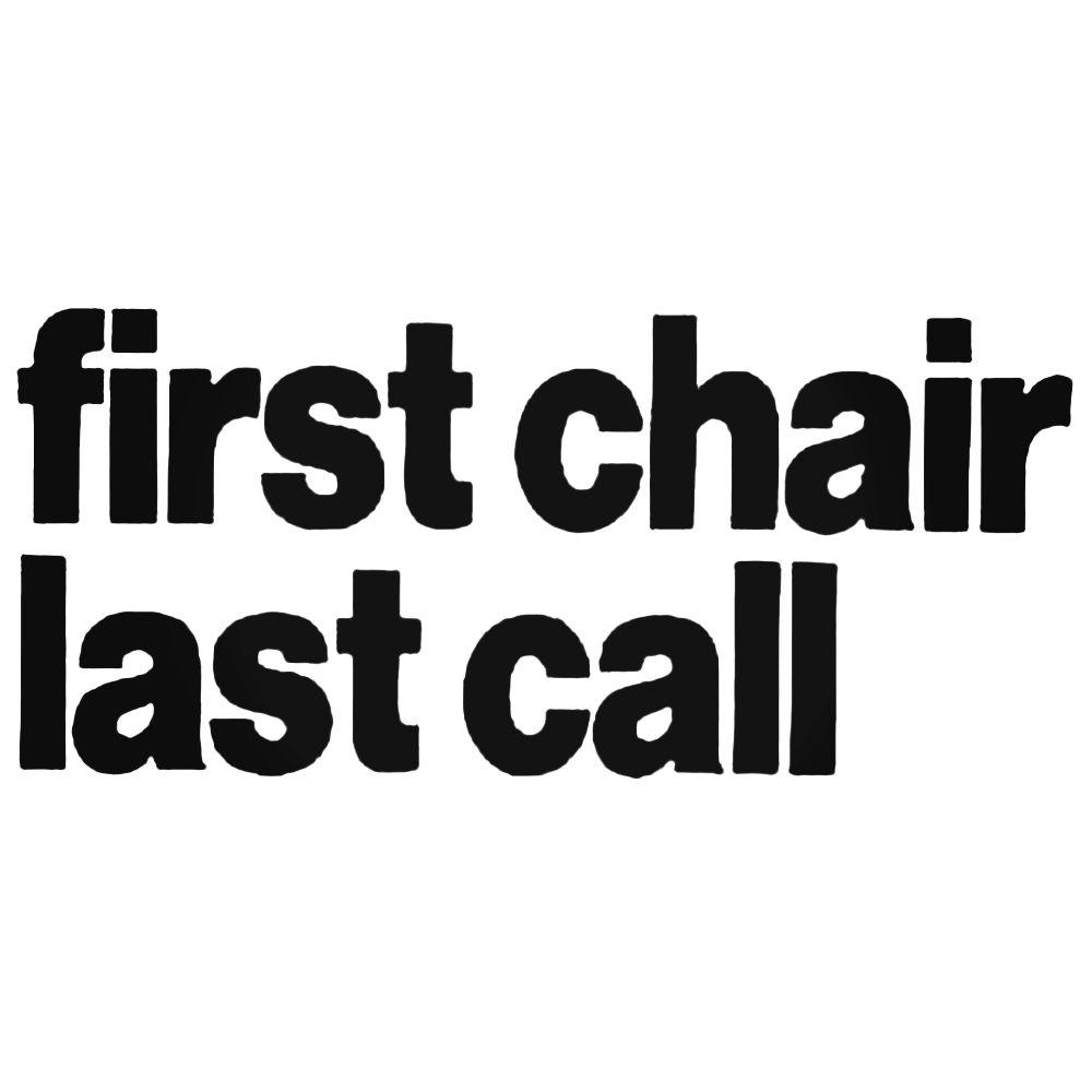 Special Blend Logo - Special Blend First Chair Logo Decal Sticker