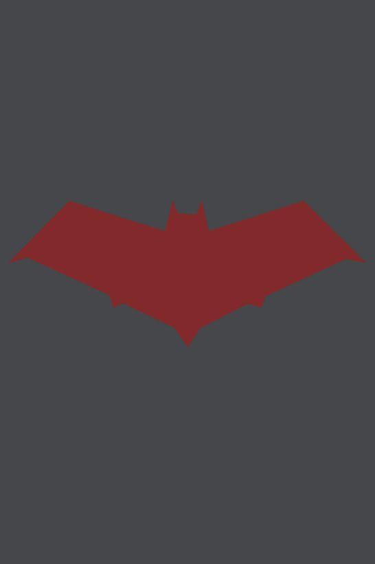 Red Bat Symbol On Logo - Red Hood Bat Symbol Wallpaper by MattDrum23 on DeviantArt