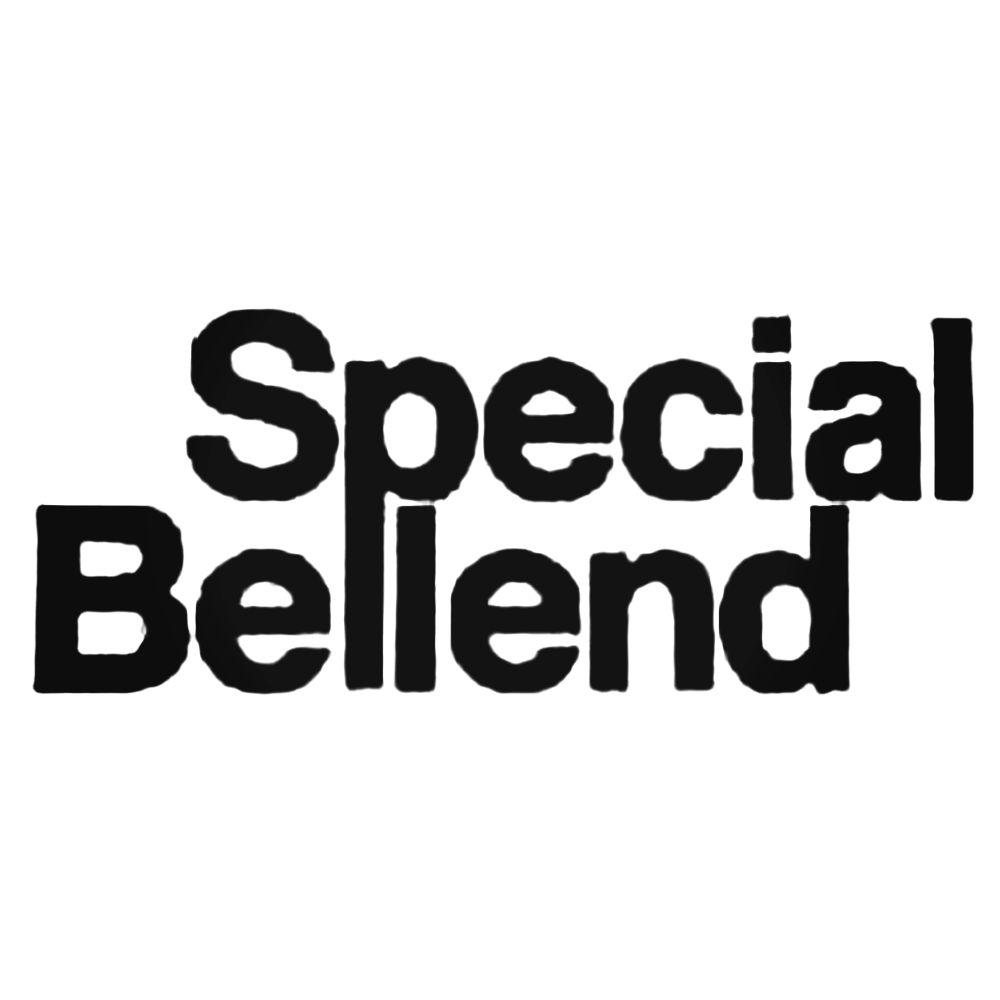 Special Blend Logo - Special Blend Special Bellend Decal Sticker