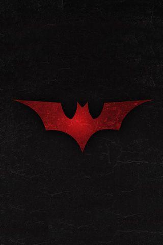 Red Bat Symbol On Logo - 50+ HD iPhone Wallpapers