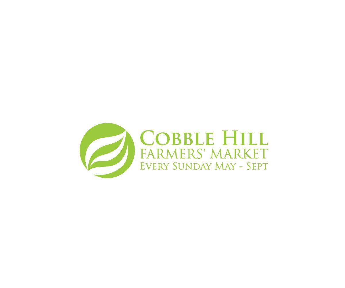 Yellow Tree in Circle Logo - Modern, Bold, Building Logo Design for Cobble Hill Farmers' Market ...