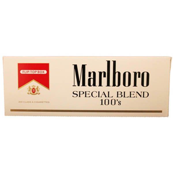 Special Blend Logo - Carton - Marlboro Red Special Blend 100's Box - Burn & Brew