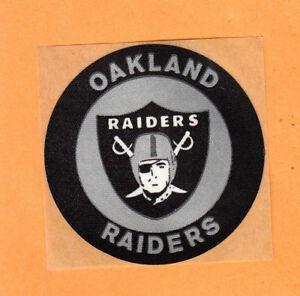 Old Shield Logo - OAKLAND RAIDERS 3 SHIELD LOGO OLD KRAFT BACKED DECAL STICKER