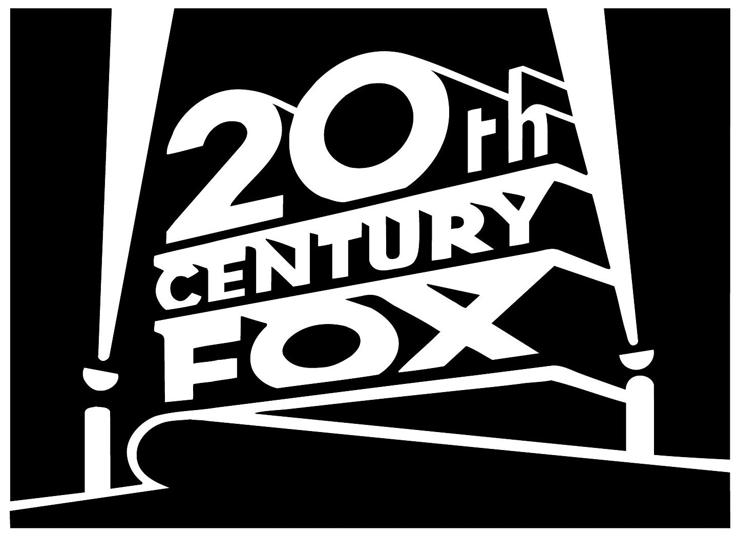 20 Century Fox Logo - Image - 20th-century-fox-logo-black-and-white.png | The Idea Wiki ...