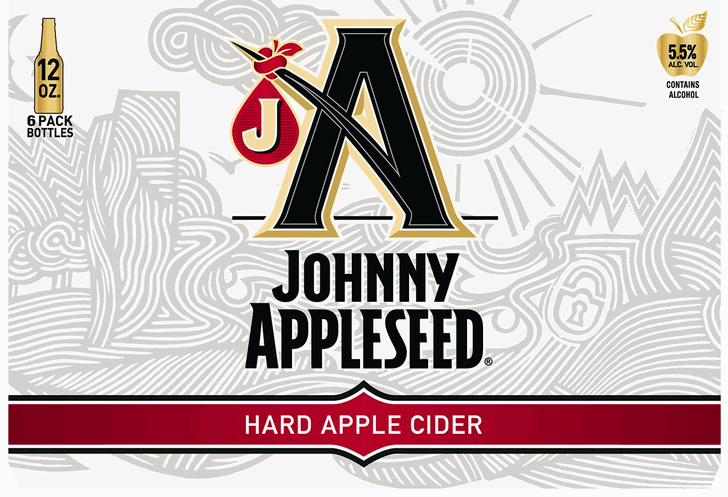 Johnny Appleseed Logo - Johnny Appleseed Hard Apple Cider | BeerPulse