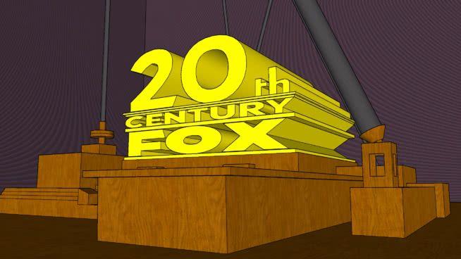 20 Century Fox Logo - 20th Century Fox logo 1994 Remake | 3D Warehouse