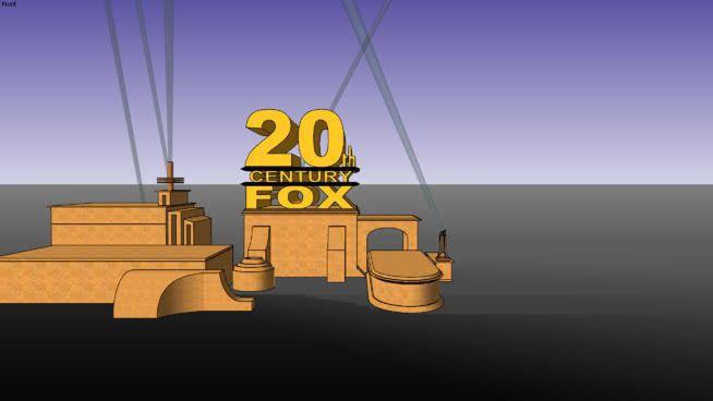 20 Century Fox Logo - 20th century fox logo | 3D Warehouse