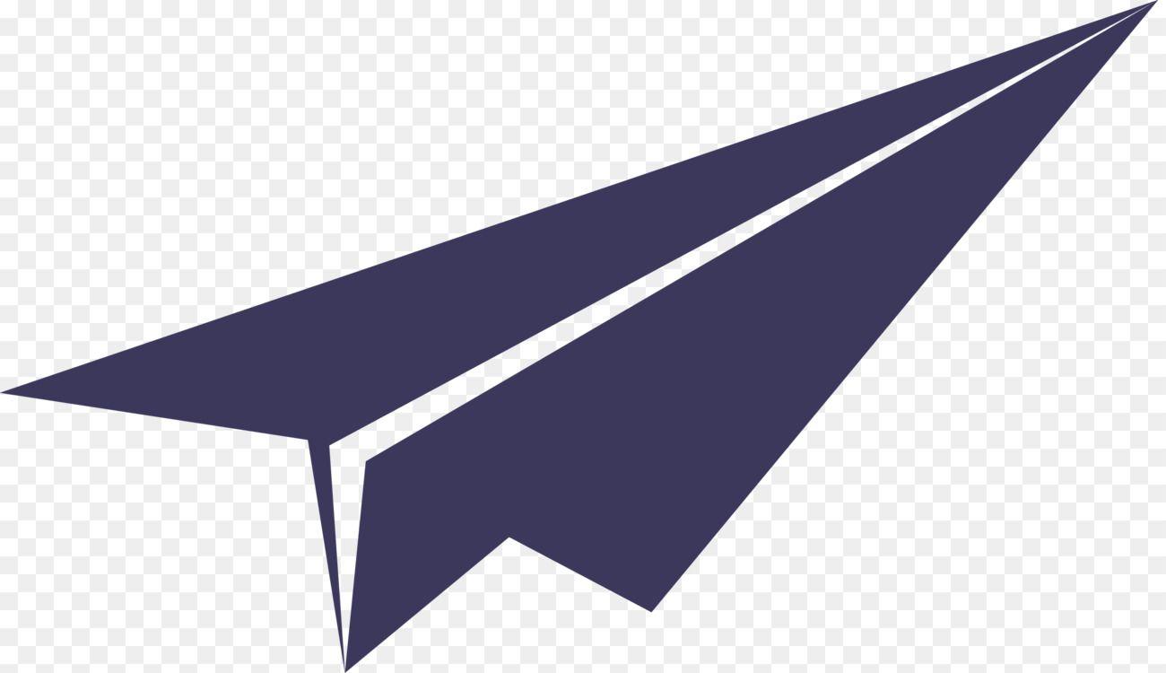 Blue Airplane Logo - Airplane Paper plane Logo Paper clip Free PNG Image, Paper