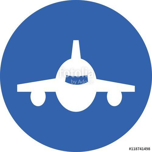 Blue Airplane Logo - airplane jet travel transport plane airplane airline aircraft ...