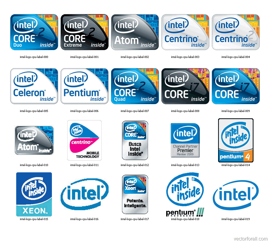 Intel Logo - Intel. | 3D Warehouse