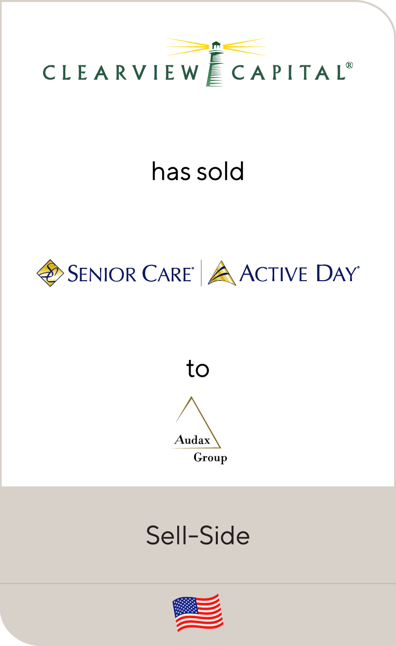 Audax Group Logo - Clearview Capital has sold Senior Care / Active Day to Audax Group