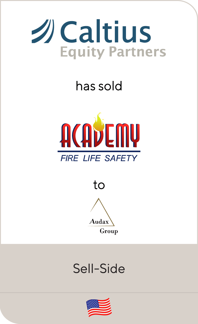 Audax Group Logo - Caltius Equity Partners has sold Academy Fire Life Safety to Audax