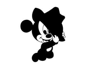 Mickey Mouse Disney Logo - Mickey Mouse Disney Logo Book folding pattern and FREE