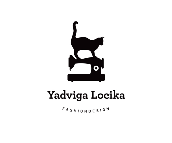 Animal Fashion Logo - Yadviga Locika Fashion Logo Design. Design. Logo Design, Logos