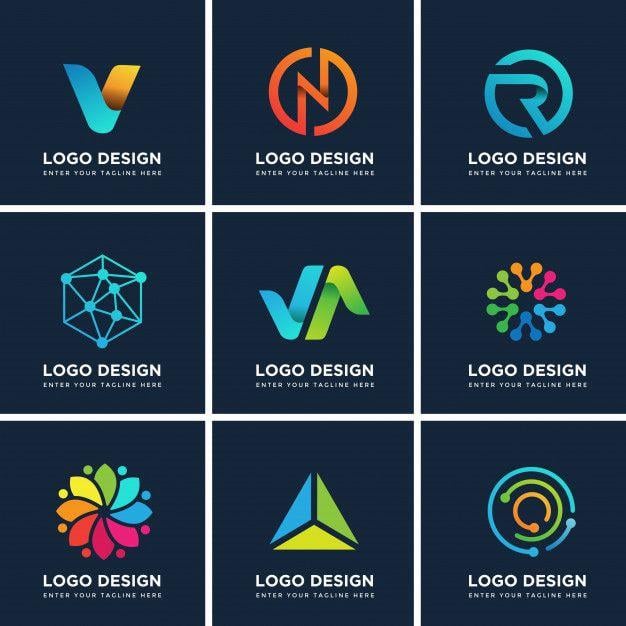 Modern Logo - Modern logo design templates set Vector | Premium Download
