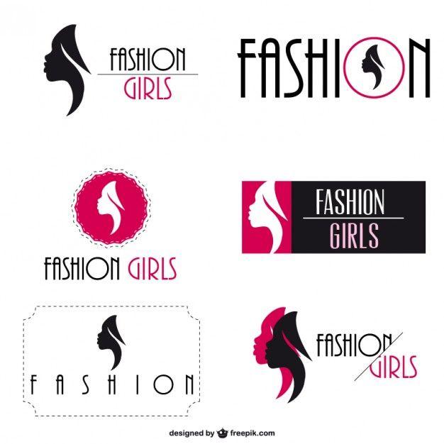 Animal Fashion Logo - Fashion logo visual identity set Vector